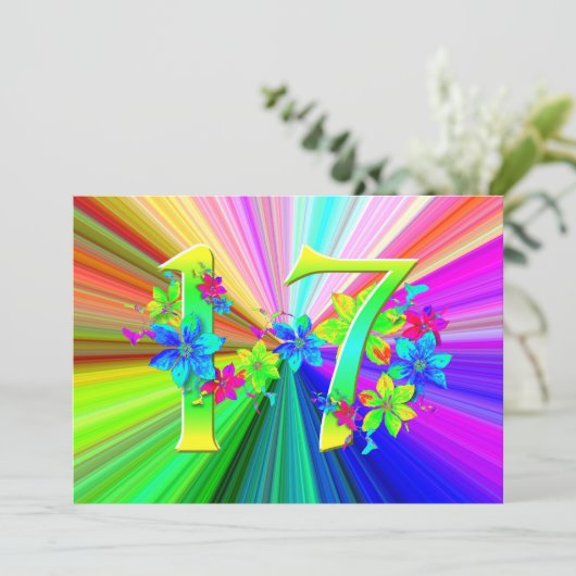 17誕生日に咲く虹の花 (スタンド正面)