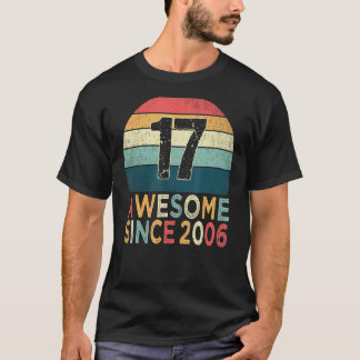 17誕生日ヴィンテージレトロ17歳素晴らしS Tシャツ