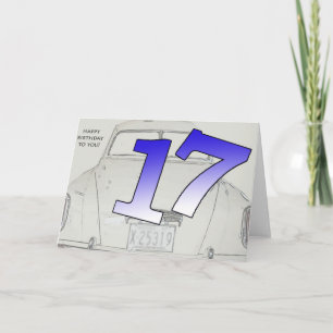 17誕生日 カード