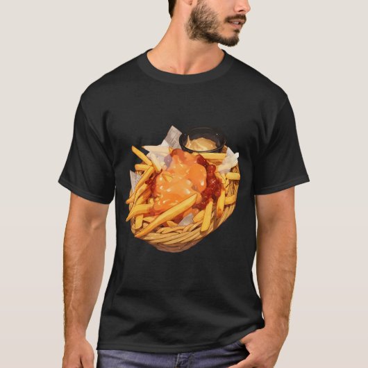 170のアニメフードのアイデア Tシャツ (正面)