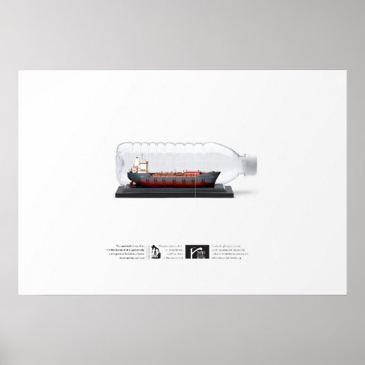 1700万バレル – 考えボトル外 ポスター (正面)