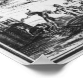 1700年ロシアのにナルヴァを包囲する軍 ポスター (角)