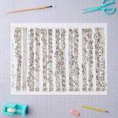 1700音楽フーガ作曲手書きノート 薄葉紙 (クラフト)