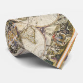 1702年世界の新しい地図 ネクタイ (ロール)