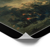 1709年のポルタヴァの戦い ポスター (角)