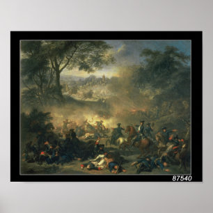 1709年のポルタヴァの戦い ポスター