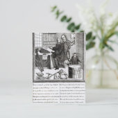 1709年の私の意味を推測 ポストカード (スタンド正面)