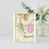 1710オッテンスの地図と旅行に出かけよう。 ポストカード (スタンド正面)