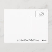 1720アフリカベタスの地図 ポストカード (裏面)