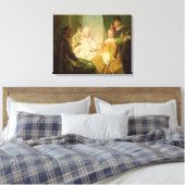 1720年～25年 キャンバスプリント (インサイチュ (寝室))