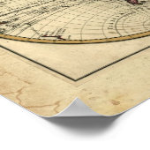 「1720 Guillaume DeLisle」 Olde Worldマップ・ポスター ポスター (角)