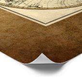 「1720 Guillaume DeLisle」 Olde Worldマップ・ポスター ポスター (角)