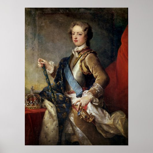 1725年以降のルイ15世 ポスター (正面)