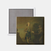 1727-8年10歳のホレス・ウォーポール マグネット (正面/裏面)