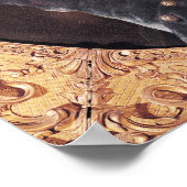 1728年23歳のボルテールポートレート ポスター (角)