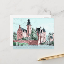 1729 A. de HaenオランダカステエルWESTERVELTはがき ポストカード