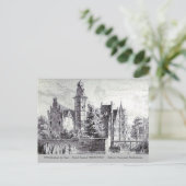 1729 A. de HaenオランダカステエルWESTERVELTはがき ポストカード (スタンド正面)