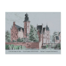 1729 A. de HaenオランダカステエルWESTERVELTはがき