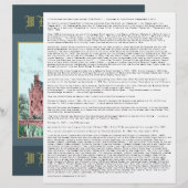 1729 A. de HaenオランダカステエルWESTERVELT (正面/裏面)