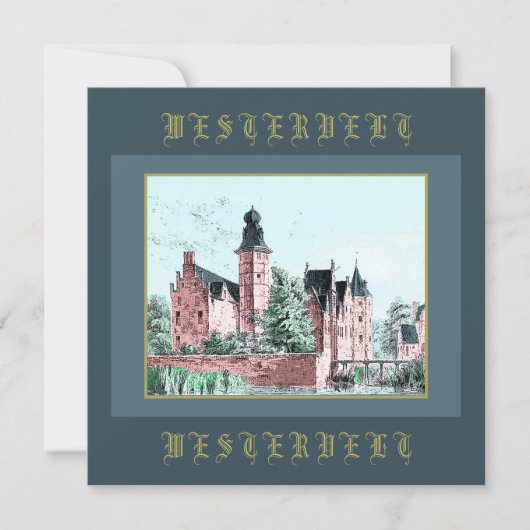 1729 A. de HaenオランダカステエルWESTERVELT (正面)