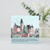 1729 A. de HaenオランダKasteel WESTERVELTカード (スタンド正面)