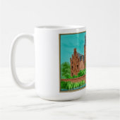 1729 A. de Haen Dutch Kasteel WESTERVELT ....  コーヒーマグカップ (左)