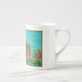 1729 A. de Haen Dutch Kasteel WESTERVELT ....  ボーンチャイナマグカップ (右)