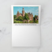 1729 A. de Haen Dutch Kasteel WESTERVELT .... Card カード (内部)