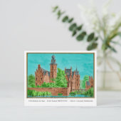 1729 A. de Haen Dutch Kasteel WESTERVELT .... Card ポストカード (スタンド正面)