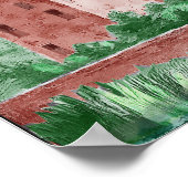 1729 A. de Haen Dutch Kasteel WESTERVELT Poster ポスター (角)