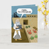 #173ハッピーバースデーの回復 カード (黄色い花)