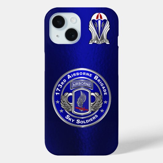 173空挺旅団 Case-Mate iPhoneケース iPhone 15ケース (裏面)