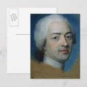 1730年以降のルイ15世のフランスとナバラの王 ポストカード (正面/裏面)