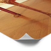 1730年、クレッセフランスのント、ビューロー・プラット ポスター (角)