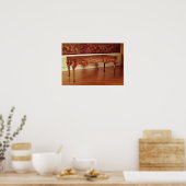 1730年、クレッセフランスのント、ビューロー・プラット ポスター (キッチン)