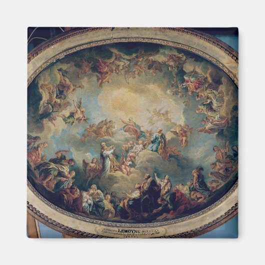 1731年のヴァージンの栄光 マグネット (正面)