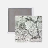 1736年リゼルの計画 マグネット (正面/裏面)