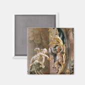 〒1737年–666チェルベ県 マグネット (正面/裏面)