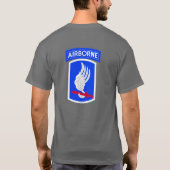 173rd空挺旅団のティー tシャツ (裏面)