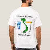 173rd空輸のBDE W Tシャツ (裏面)