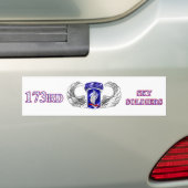 173rd バンパーステッカー (車上)
