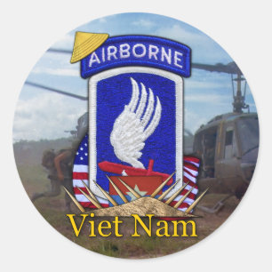 173rd abnの空挺旅団のベトナム戦争 ラウンドシール