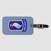 173rd ABNのBDEの空挺旅団の退役軍人の獣医パッチ ラゲッジタグ (正面横)