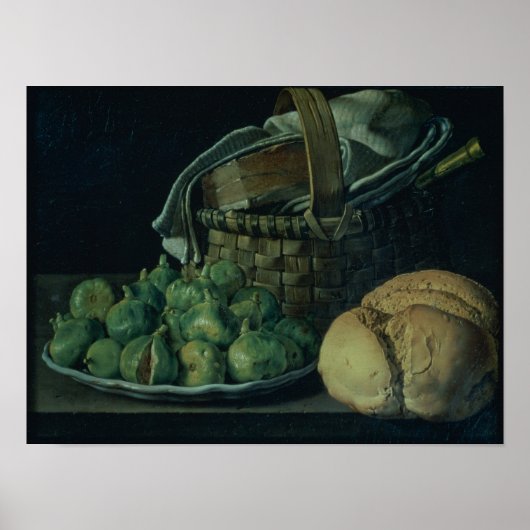 1746年、イチジクの静物詩 ポスター (正面)