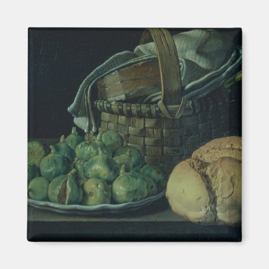 1746年、イチジクの静物詩 マグネット (正面)