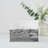 1757年に設計されたPlace de la Concorde ポストカード (スタンド正面)