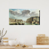 1757年のイルサンルイとポンマリー ポスター (キッチン)