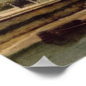 1757年の波止場とパッシー村 ポスター (角)