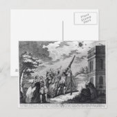 1759年にカッシーニIIIによって観測されたハレー彗星 ポストカード (正面/裏面)