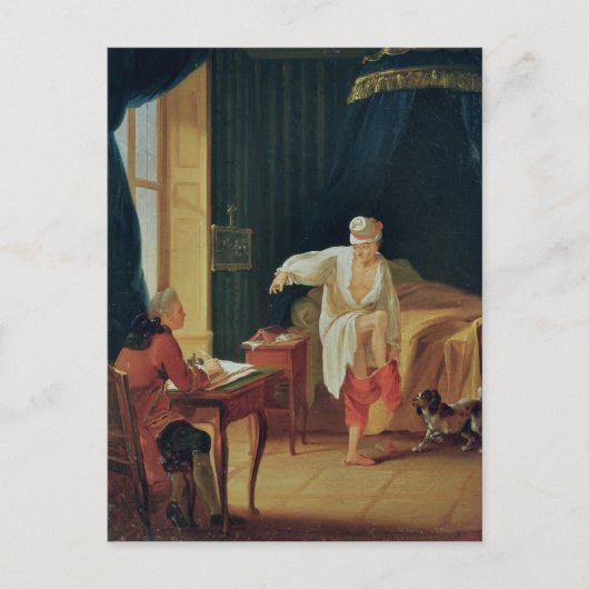 1759年以降のファーニーのボルテール堤防 ポストカード (正面)